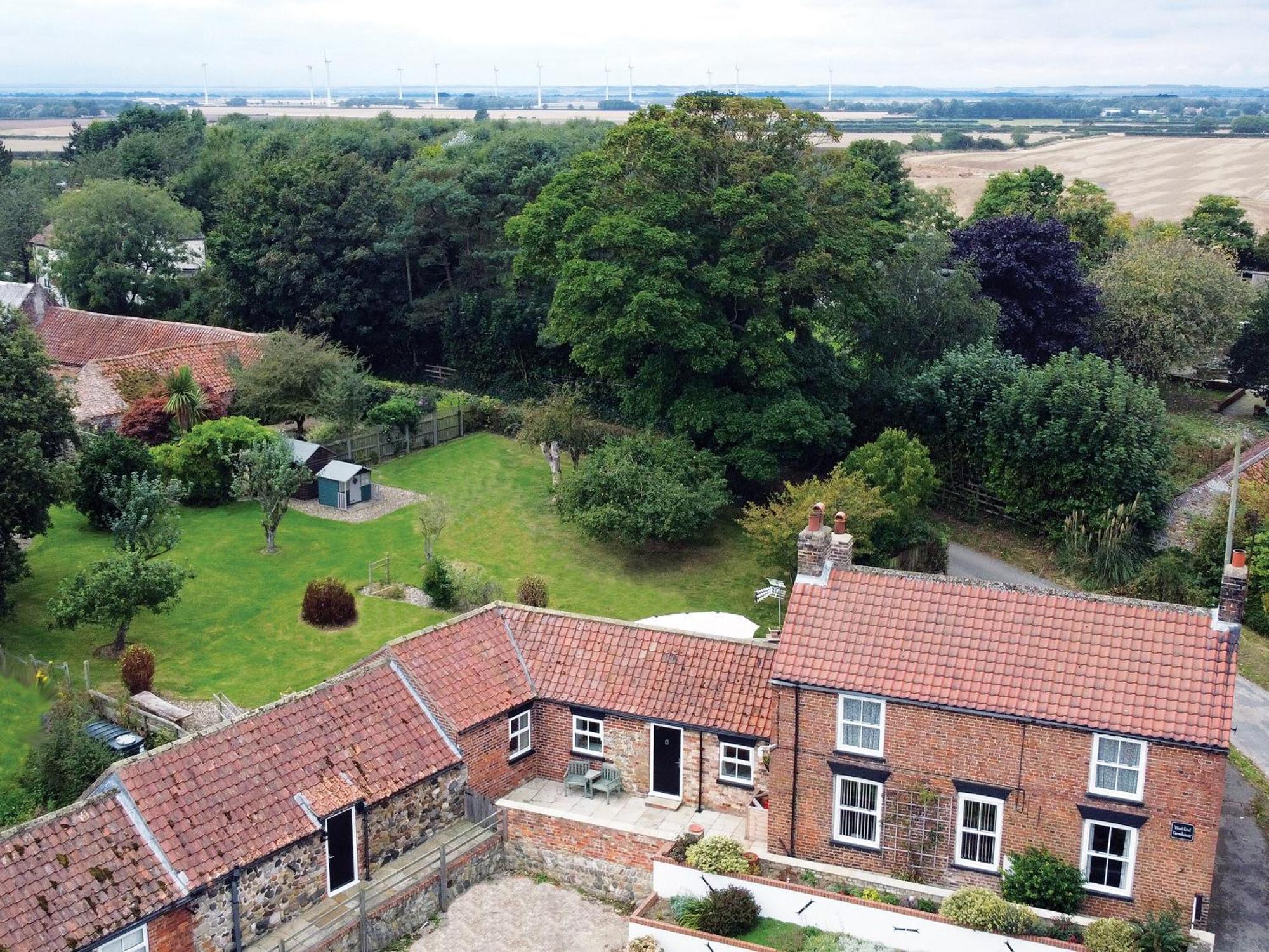 West End Farmhouse Barmston Buitenkant foto