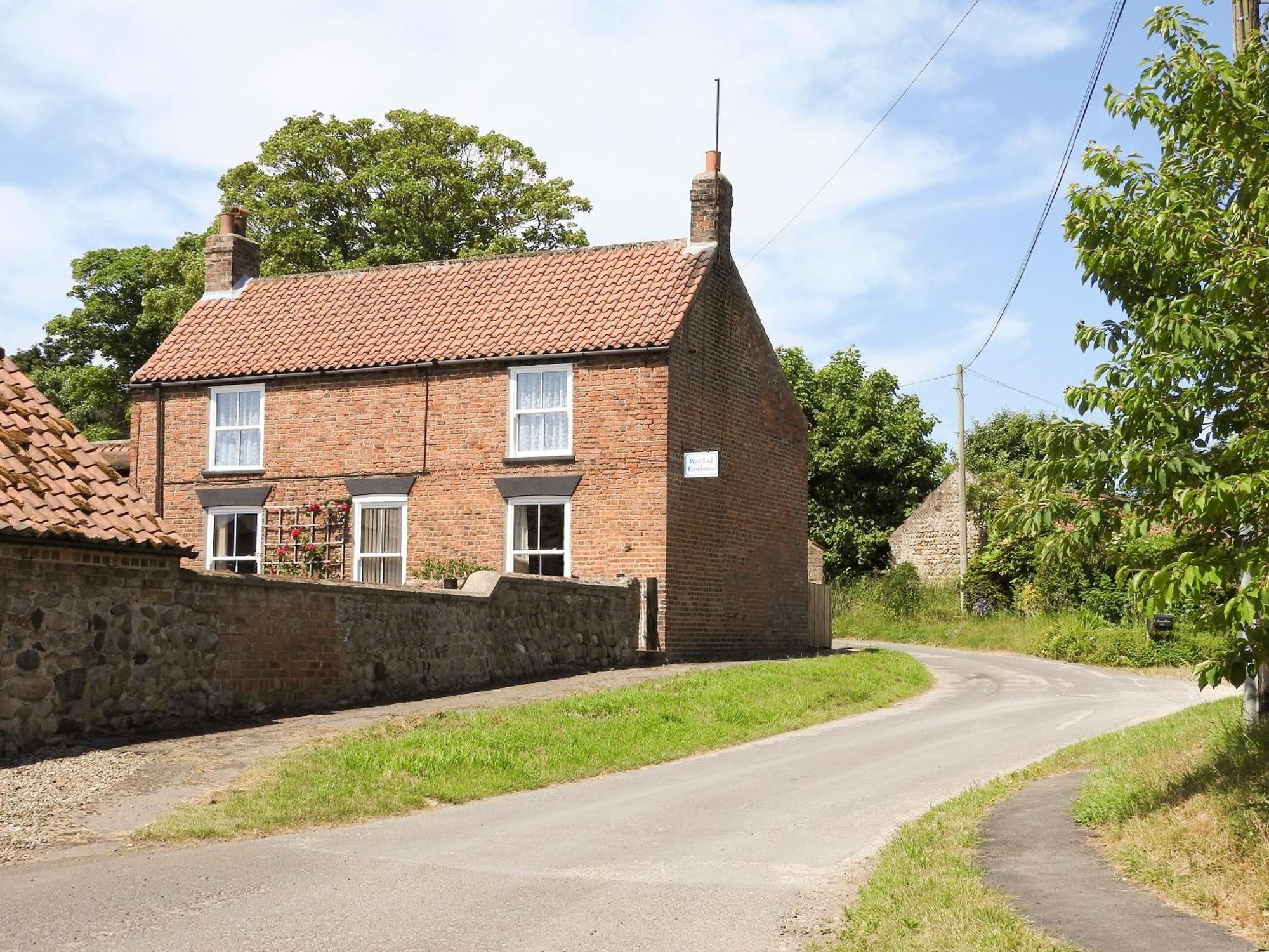 West End Farmhouse Barmston Buitenkant foto